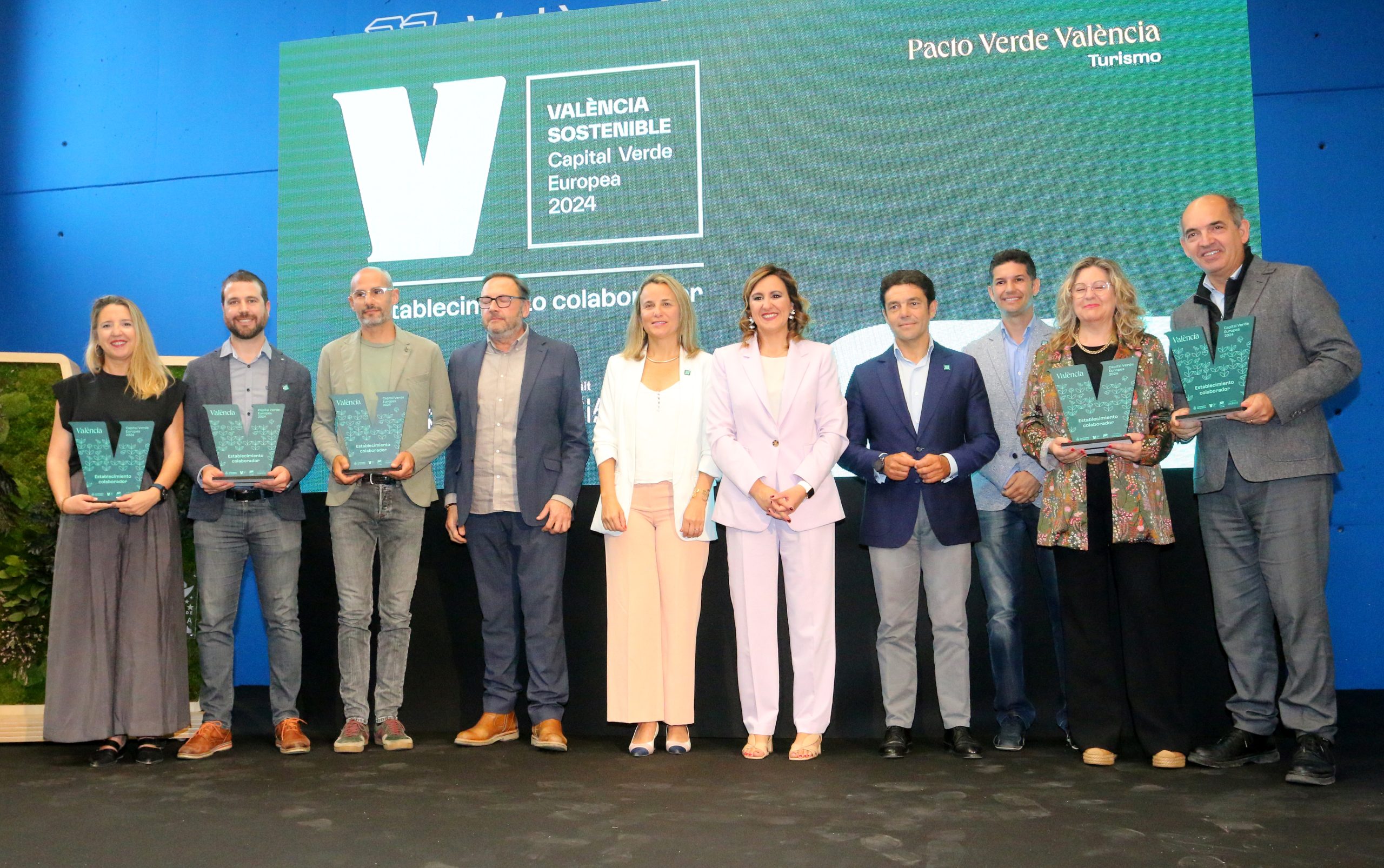 Alenar Bodega Mediterránea recibe el distintivo de establecimiento turístico como colaborador de Valencia, Capital Verde Europea