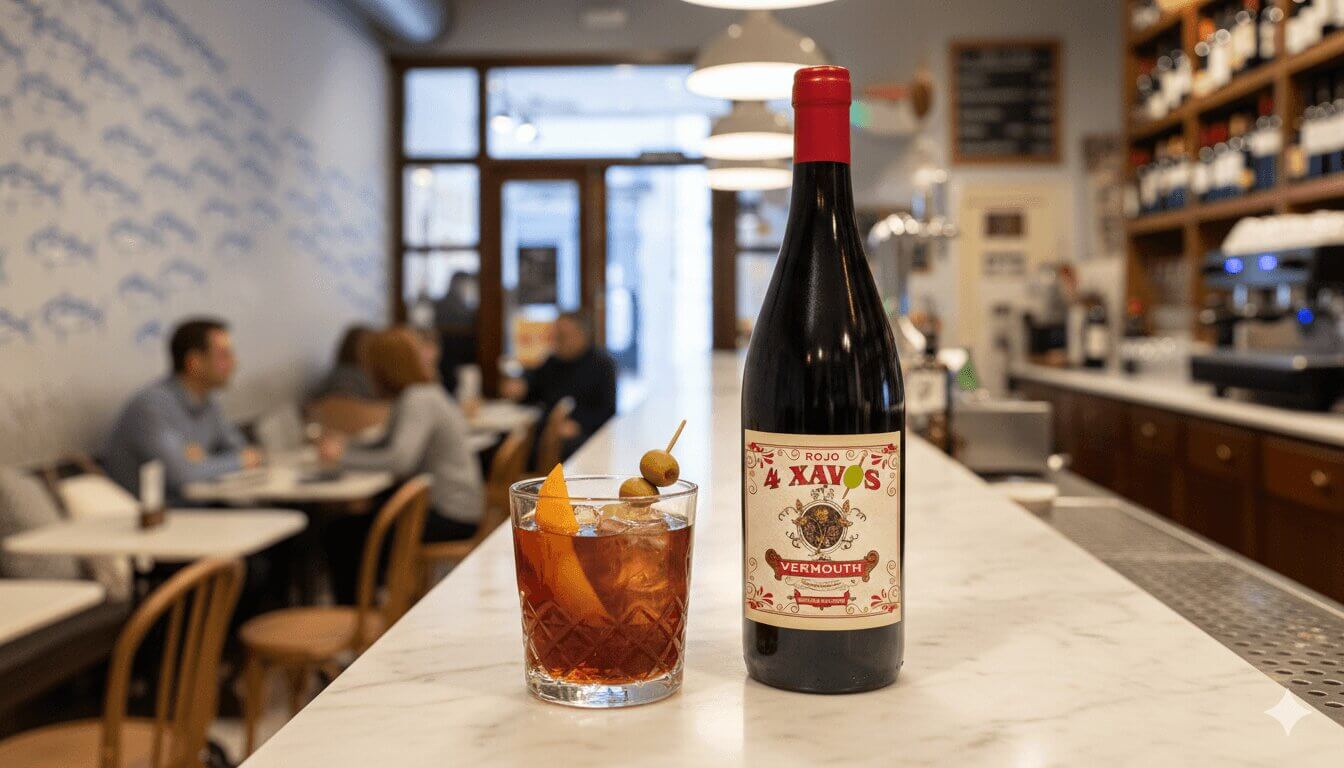 Vermouth Artesano 4 Xavos Tinto