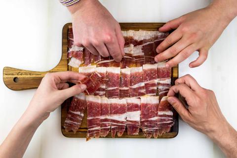 Jamón cebo de campo