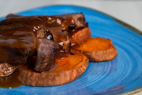 Menú Solomillo de cerdo