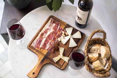 Mixta: jamón cebo de campo y 2 quesos de Catí