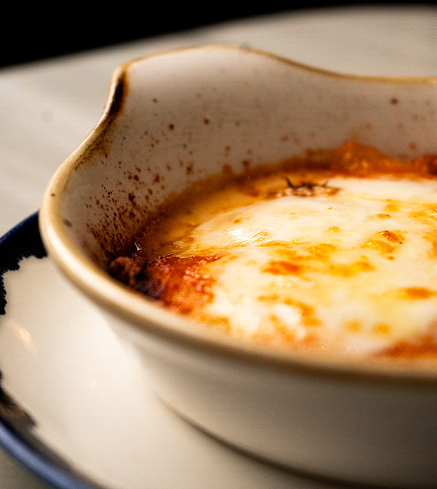 Canelones caseros de pollo y boletus