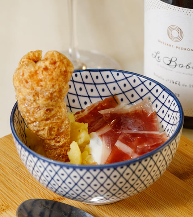 Huevo a baja temperatura