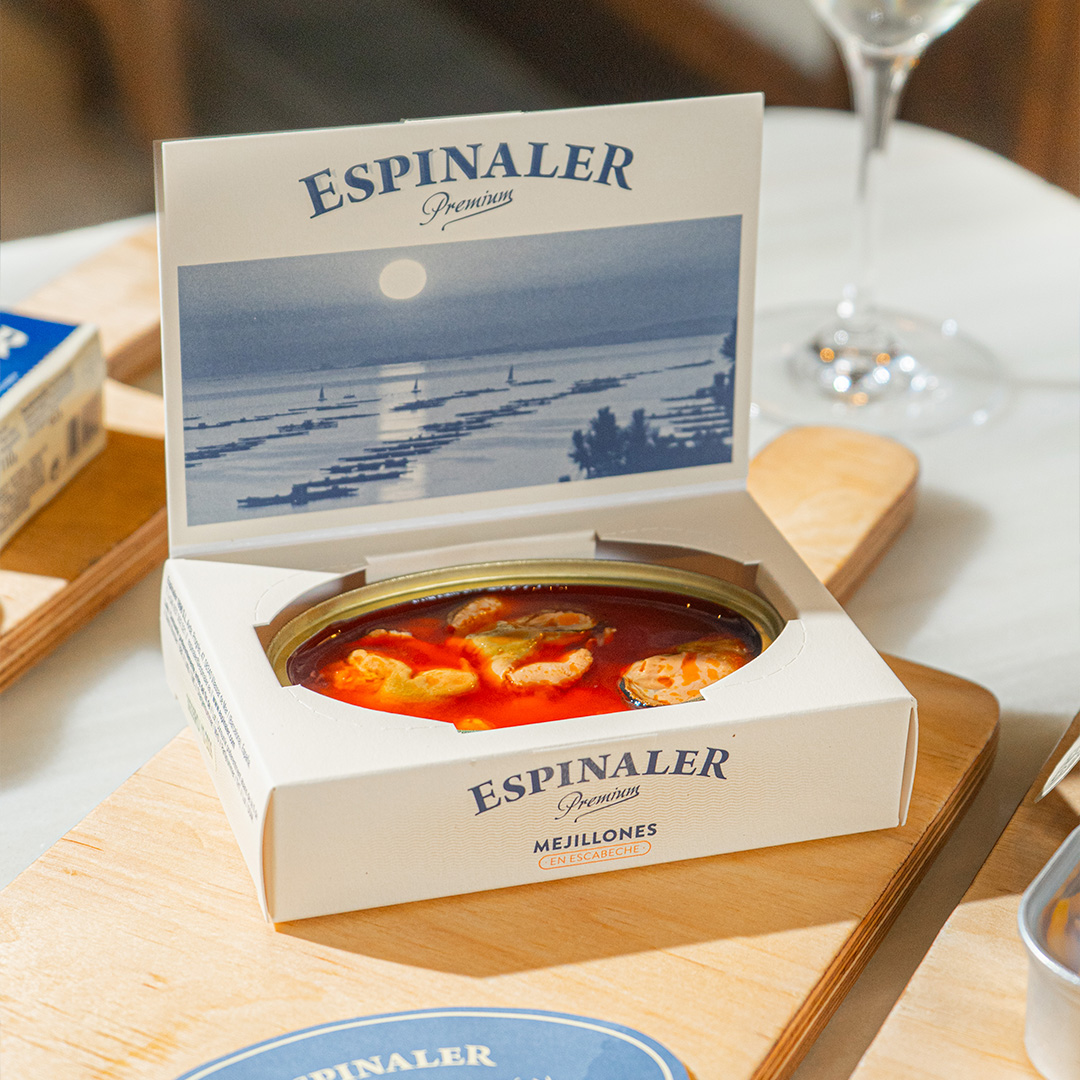 Mejillones en Escabeche Premium Espinaler