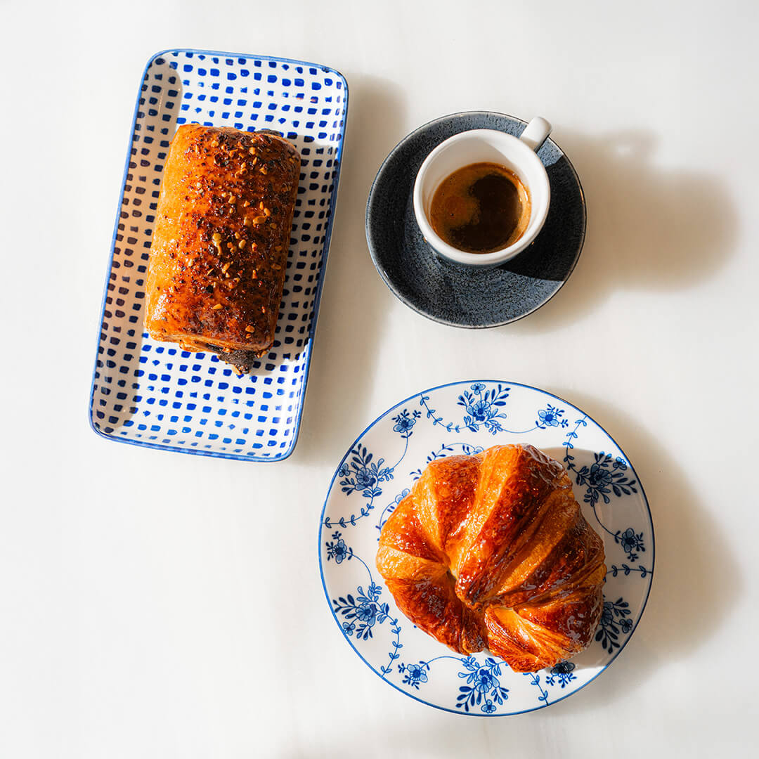 Café + Croissant o Napolitana Chocolate